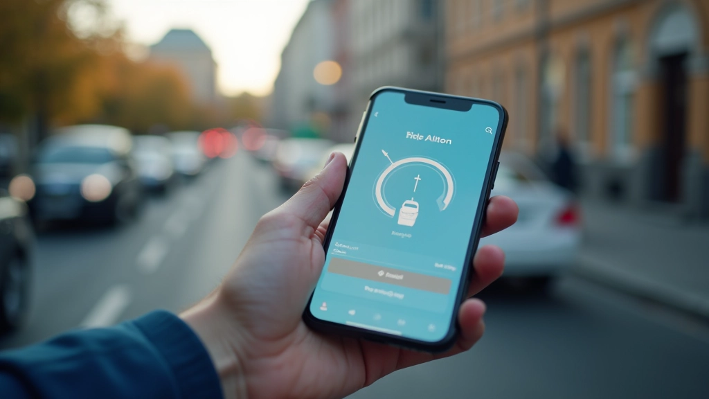 Taksometra aplikācija mobilajā tālrunī